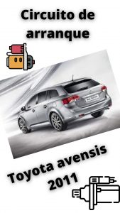 Diagrama de arranque Toyota Avensis 2011