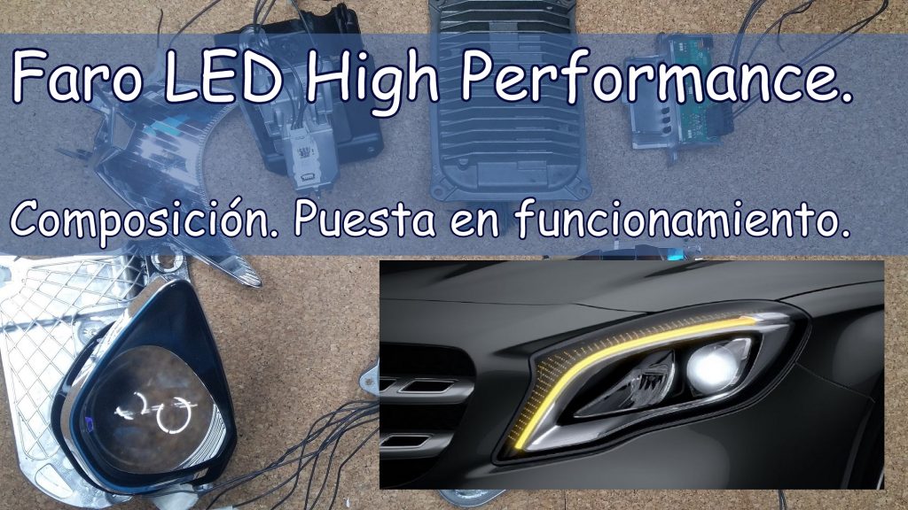 LED High Performance Faro led Mercedes benz high performance Piloto trasero led
