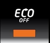 Símbolo ECO OFF en el cuadro de instrumentos de un coche con sistema Stop and Start